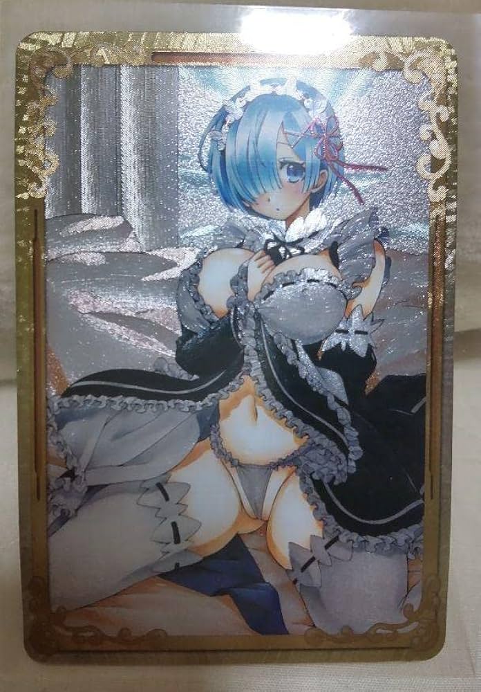 セクシー美女キャラクターカードゼロから始める異世界生活レム